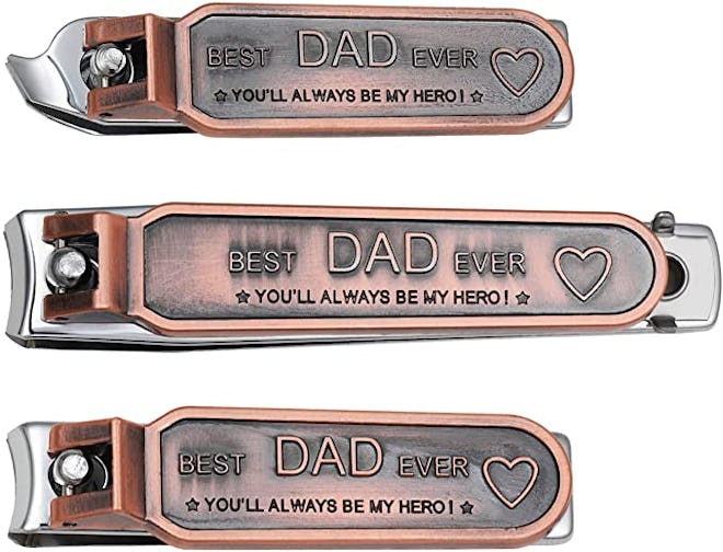 "Best Dad Ever" Antique Nail Clippers Set