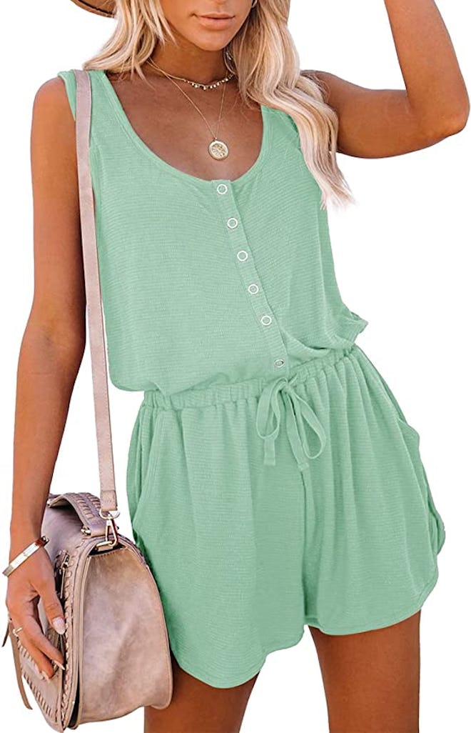 Mafulus Scoop Neck Romper