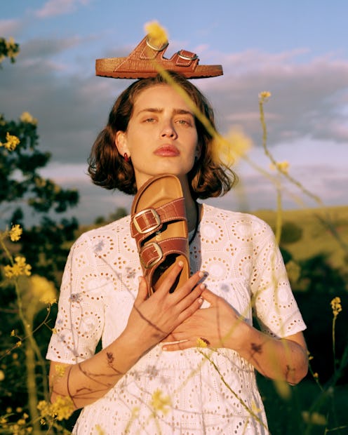 Staud and birkenstock collaboration launched june 3