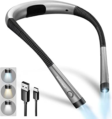 amazon glocusent led neck reading light