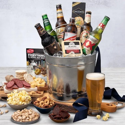 father's day gift baskets beer