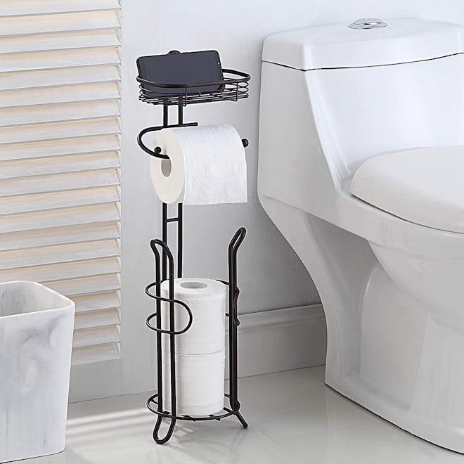 SunnyPoint Bathroom Toilet Paper Storage Stand