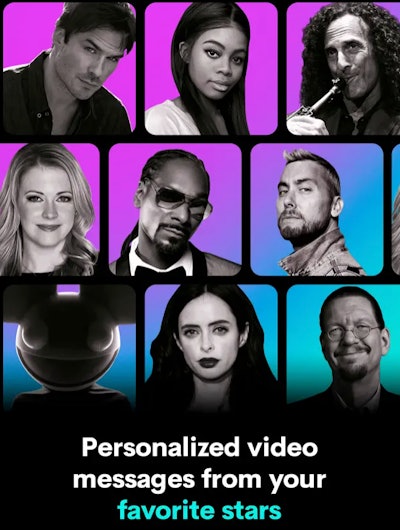 A personalized celebrity video message from Cameo is an unexpected Father's Day gift for sons.