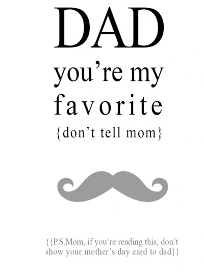 15 free printable father s day cards dad will love