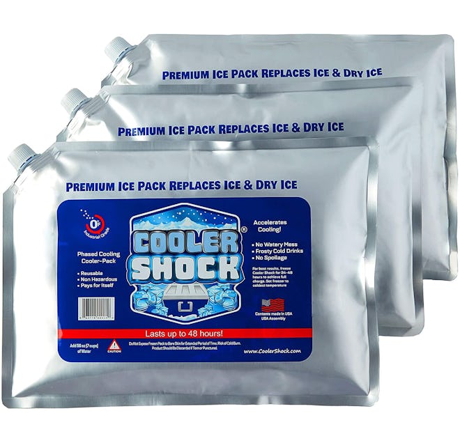 These Cooler Shock Reusable Ice Packs are the best long-lasting ice packs for breast milk.