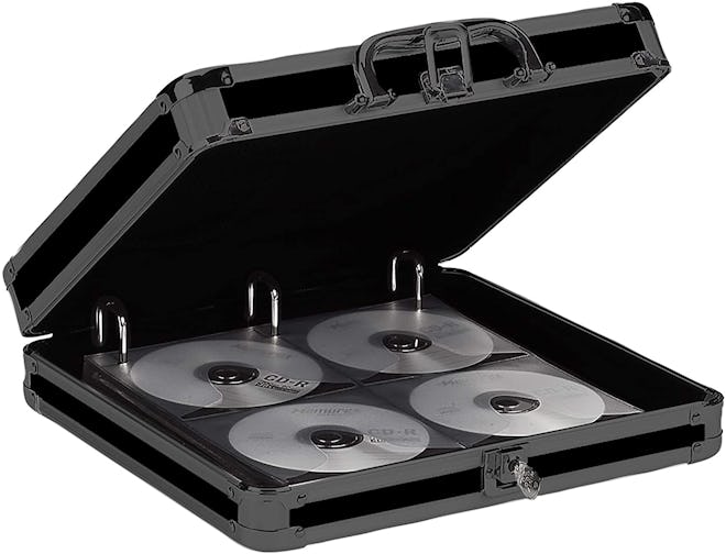 Vaultz Locking DVD Storage Case