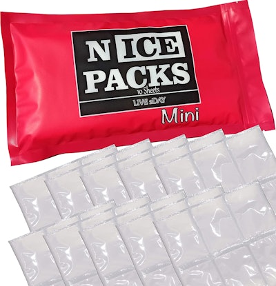 Nice Packs's Dry Ice sheets are the best ice packs for breast milk that you can cut down to size.