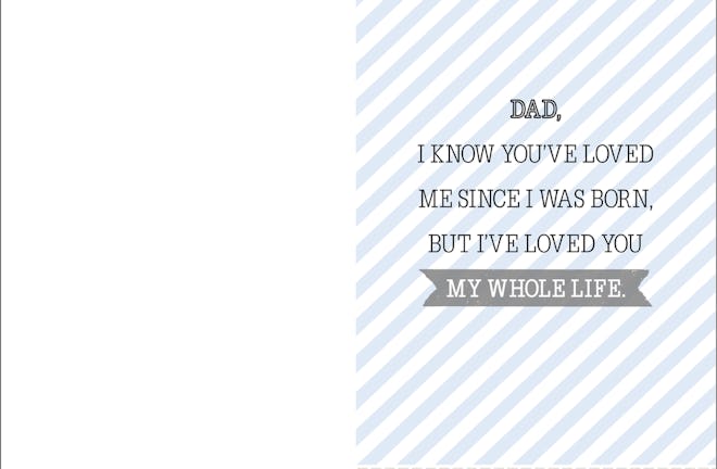 Father's Day Printable Card