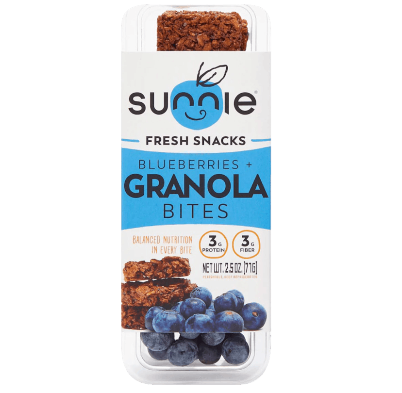 Granola Bites + Fresh Blueberries, 10-Pack