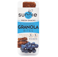Granola Bites + Fresh Blueberries, 10-Pack