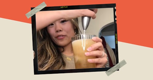 On TikTok, using a milk frother on a hard seltzer is the latest viral hack.