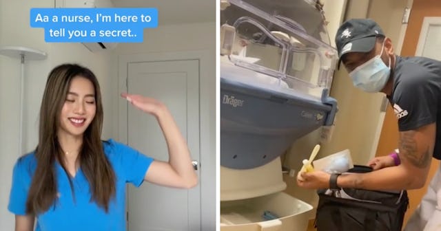 TikTok Influencer Miki gives new parents all the info on whether they can take home supplies from th...