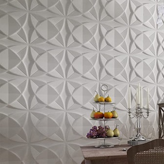 Art3d Plant Fiber Textured 3D Wall Panels (33 Tiles)