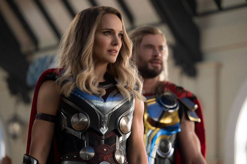 Thor Love and Thunder Natalie Portman and Chris Hemsworth