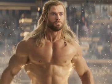Chris Hemsworth as Thor in Marvel's 'Love and Thunder'