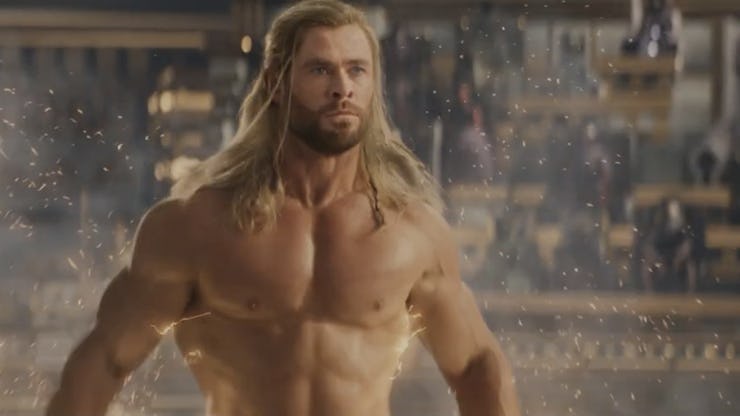 Chris Hemsworth as Thor in Marvel's 'Love and Thunder'