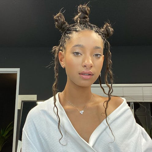 Willow Smith in bantu knots