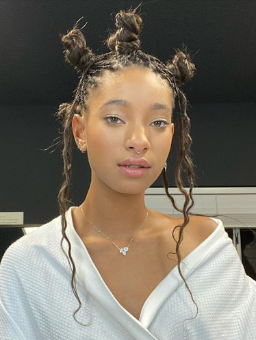 Willow Smith in bantu knots 