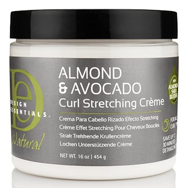 Design Essentials Natural Almond & Avocado Curl Stretching Cream is a curl cream for soft shiny curl...