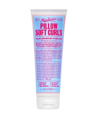 Miss Jessies Pillow Soft Curls Hair Lotion is a curl cream for soft shiny curls