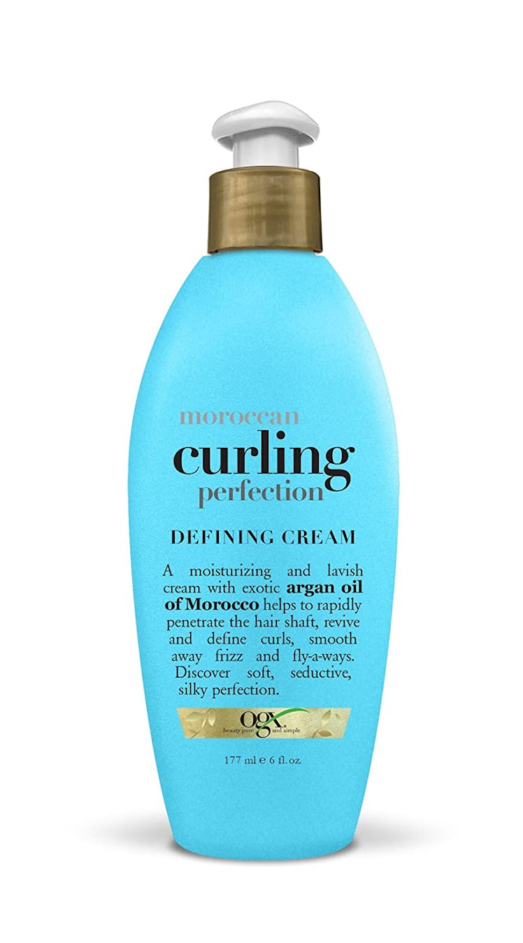 OGX Argan Oil of Morocco Curling Perfection Curl-Defining Cream is a curl cream for soft shiny curls