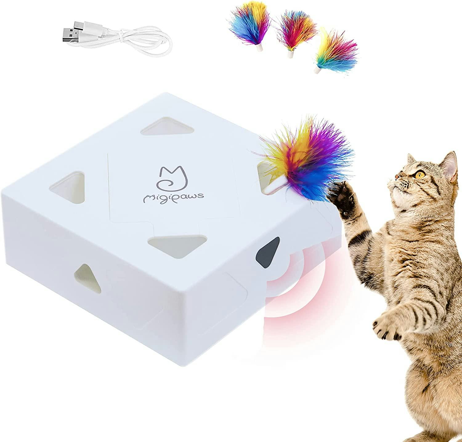Migipaws Interactive Cat Toys (4-pieces)