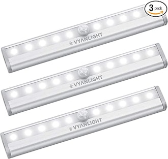 VYANLIGHT LED Motion-Activated Closet Lights (3-Pack)