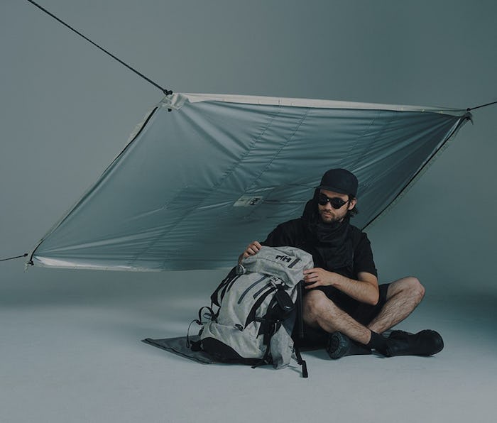 Helly Hansen and HH-118389225's spring and summer collection features a wearable tent-poncho