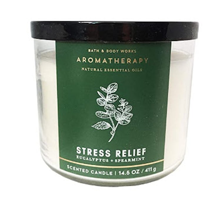 Bath & Body Works Aromatherapy Stress Relief 3-Wick Candle