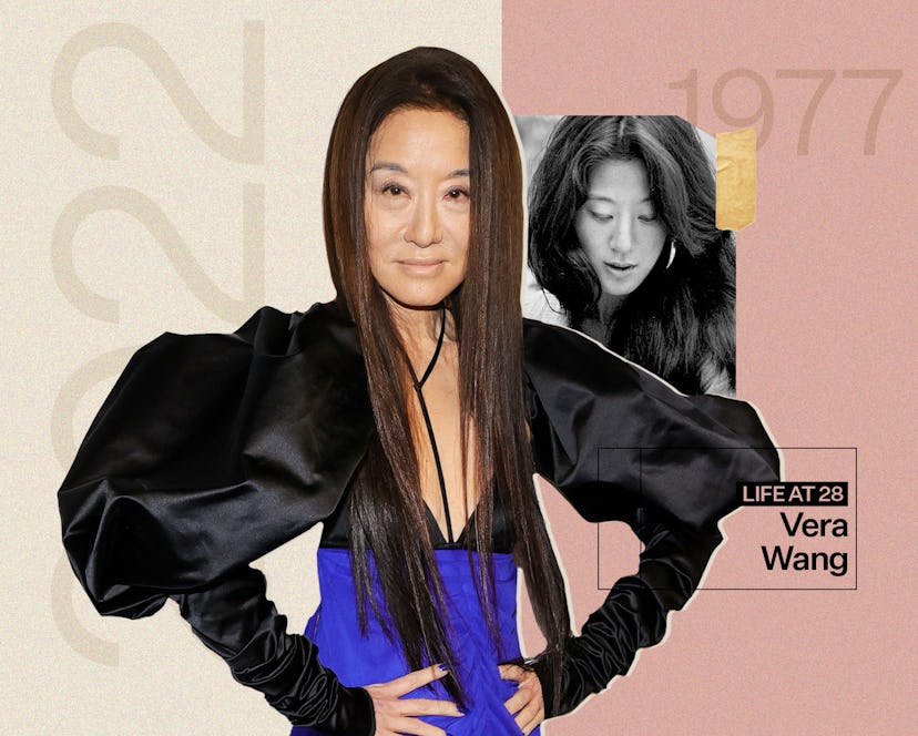Vera Wang reflects on life at age 28.