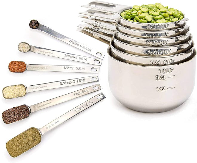 Simply Gourmet Measuring Cups and Spoons Set