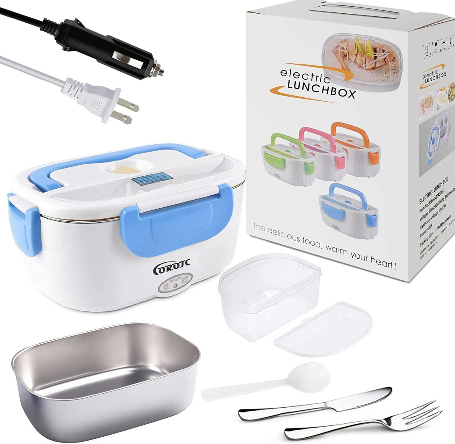 This electric lunch box can be plugged into the wall or your car and has a budget-friendly price.