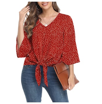 VIISHOW Loose Chiffon Blouse