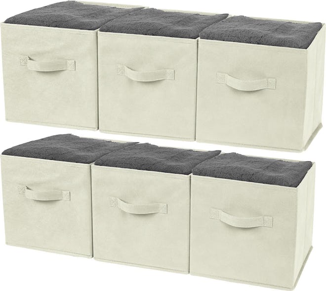 Greenco Foldable Storage Cubes (6-Pack)