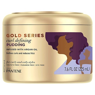 Pantene Pro-V Gold Series Sulfate-Free Curl-Defining Pudding is a curl cream for soft shiny curls