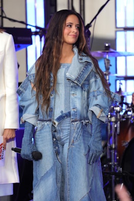 Camila Cabello has been really into '90s-era fashion lately. Case in point? This Canadian tuxedo.