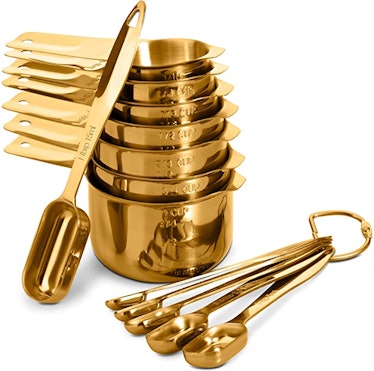 This gold measuring cup set is a weird but genius Amazon kitchen must-have going viral on TikTok.