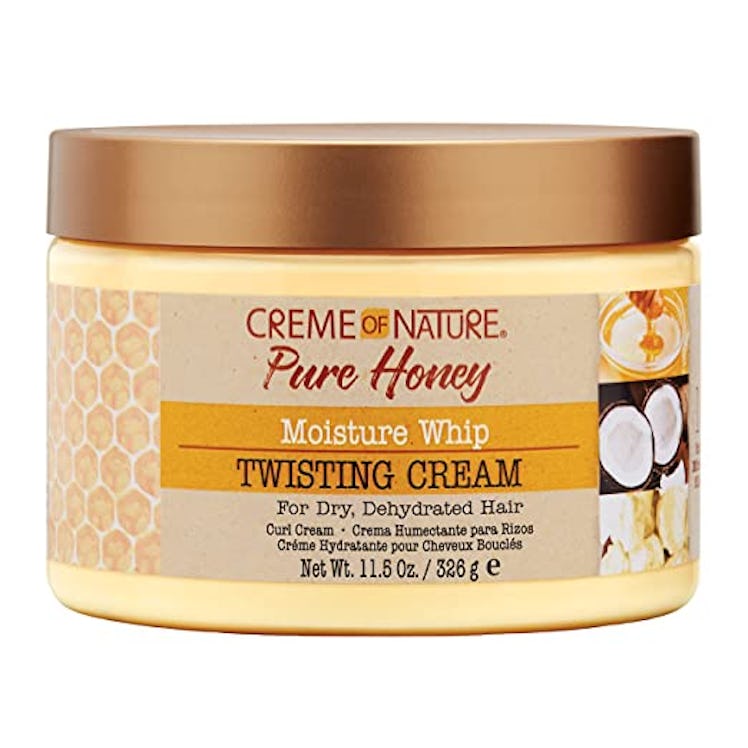 Curl Cream for Curly Hair by Creme of Nature Moisture Whip Twisting Cream for Dry Hair is a curl cre...