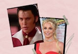 In addition to Austin Butler singing in 'Elvis,' Britney Spear makes a musical cameo. Photos via War...