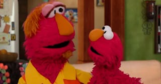 Elmo got his COVID-19 vaccine now that kids under 5 are eligible. 