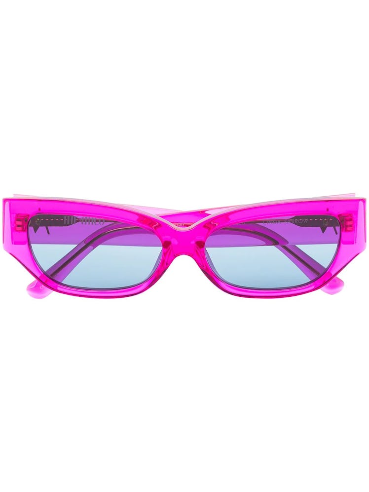 x The Attico Vanessa cat-eye sunglasses