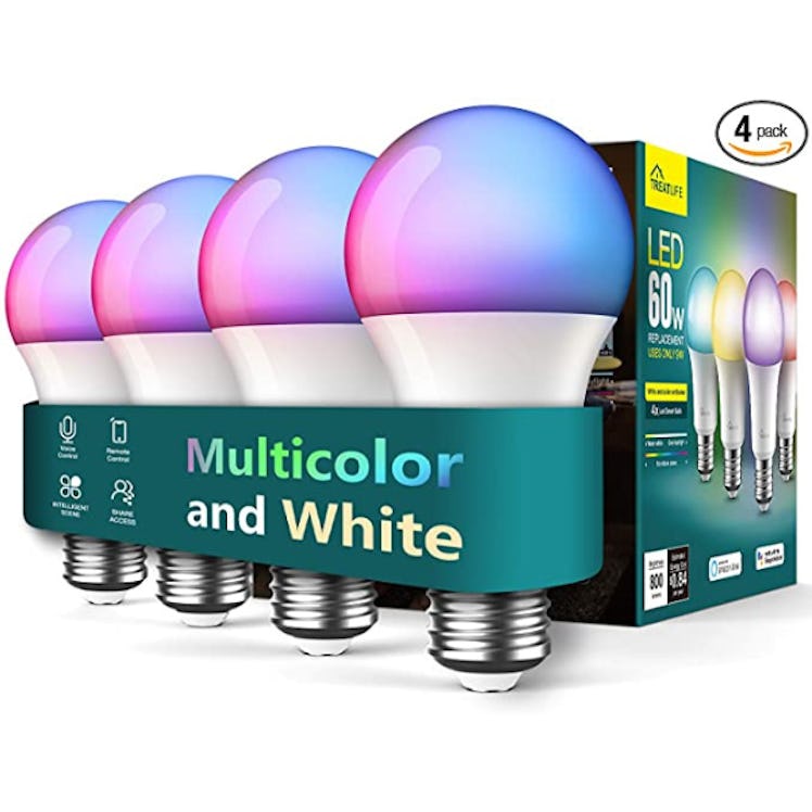 TREATLIFE Smart Light Bulbs (4-Pack)