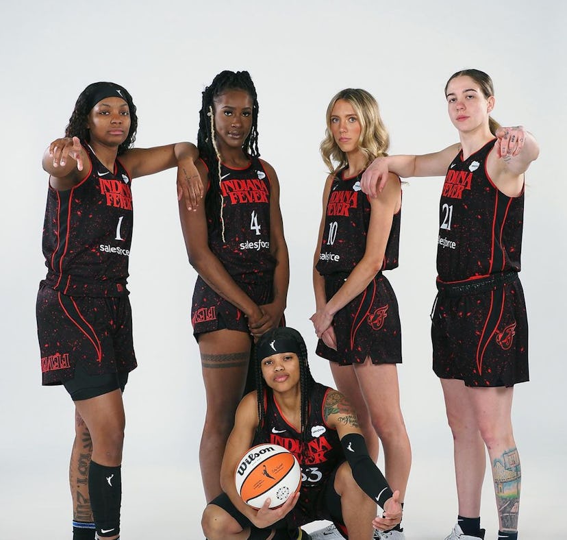 These 'Stranger Things' WNBA jerseys for the Indiana Fever are fire.