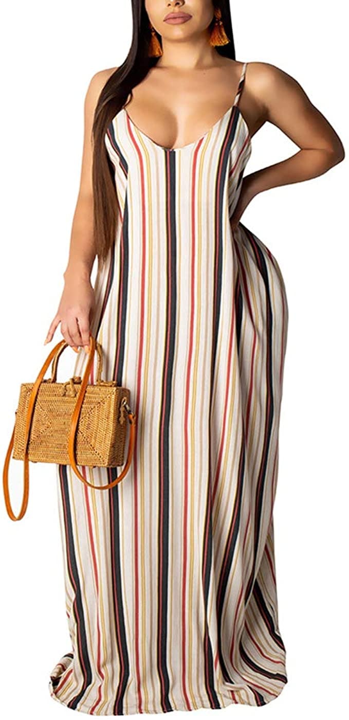 BFFBABY Spaghetti Strap Maxi Dress