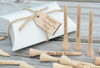 20 Personalized Golf Tees