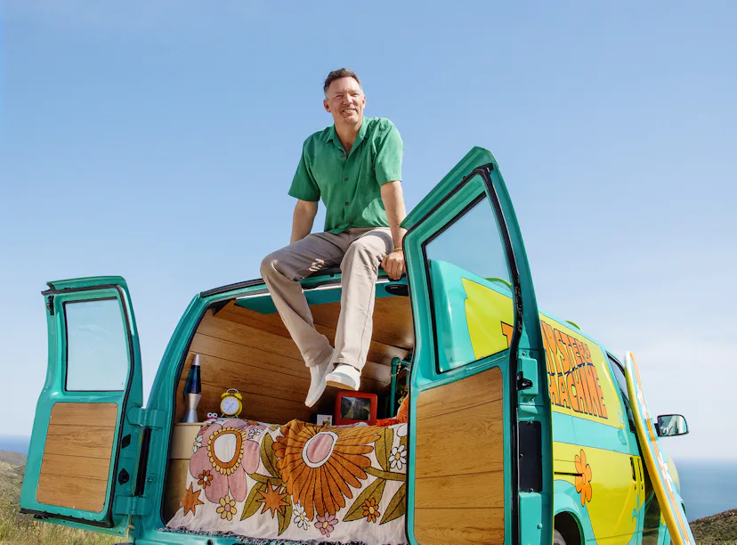 'Scooby-Doo's Mystery Machine on Airbnb is available to rent.