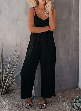 Happy Sailed Loose Jumpsuits with Pockets