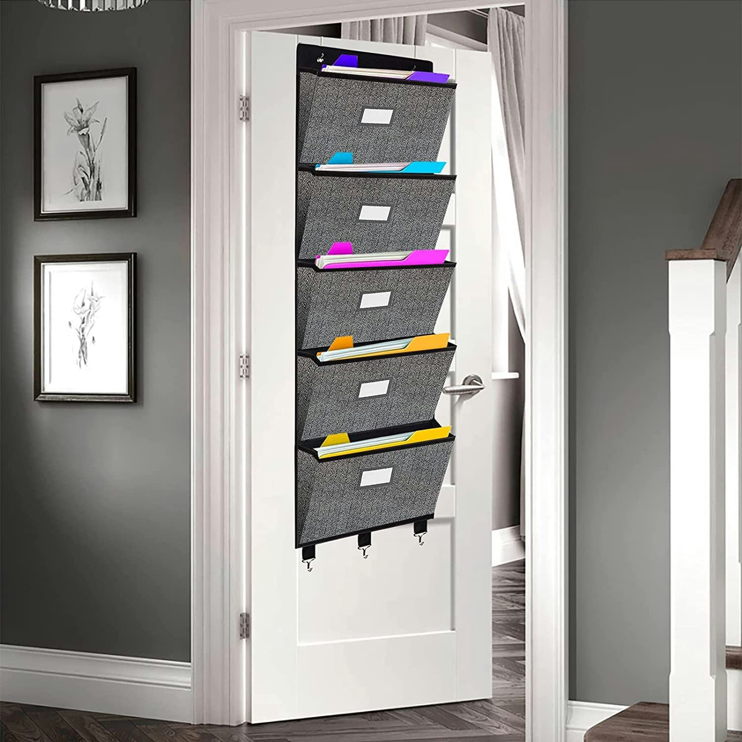 VERONLY Over The Door File Organizer
