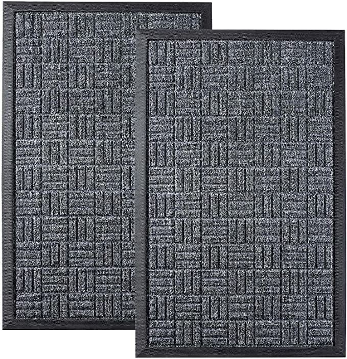 HOMWE Front Door Mats (2-Pack)