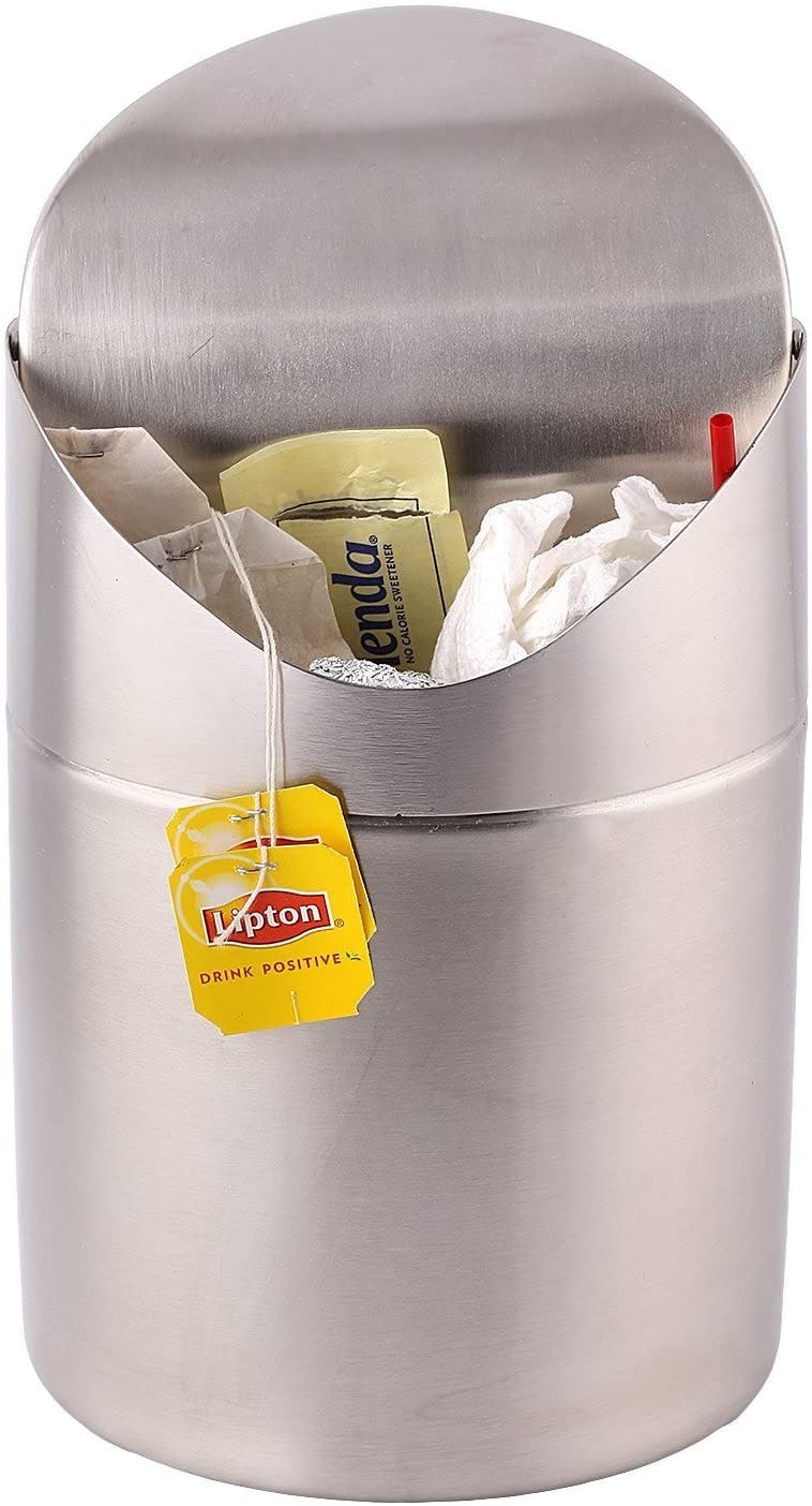 Estilo Mini Countertop Trash Can